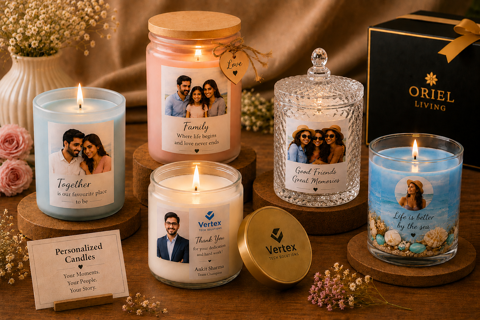 Personalized Candle